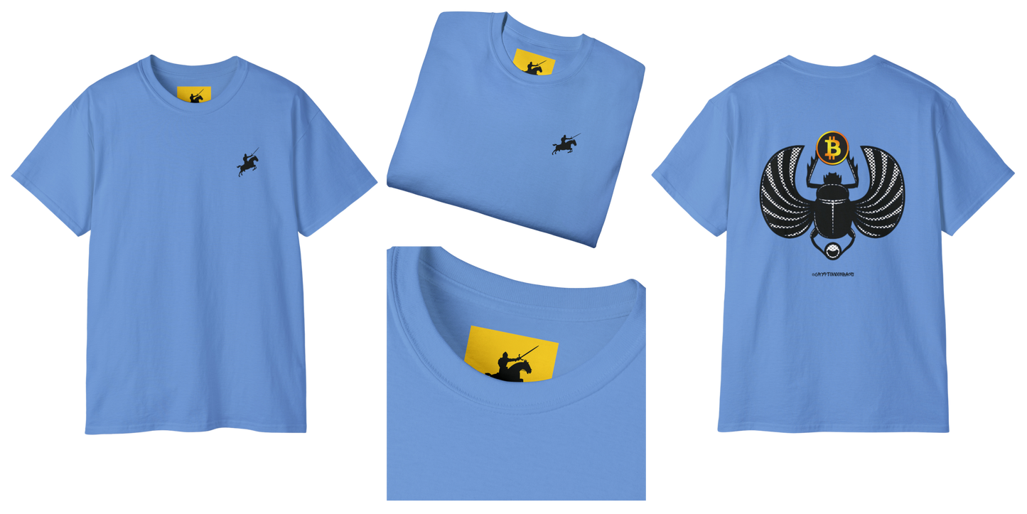CRYPTO PHARAOH 001 - UNISEX COTTON T-SHIRT