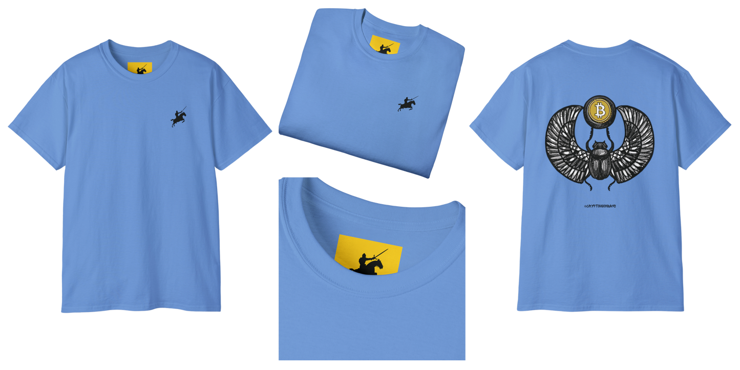 CRYPTO PHARAOH 002 - UNISEX COTTON T-SHIRT