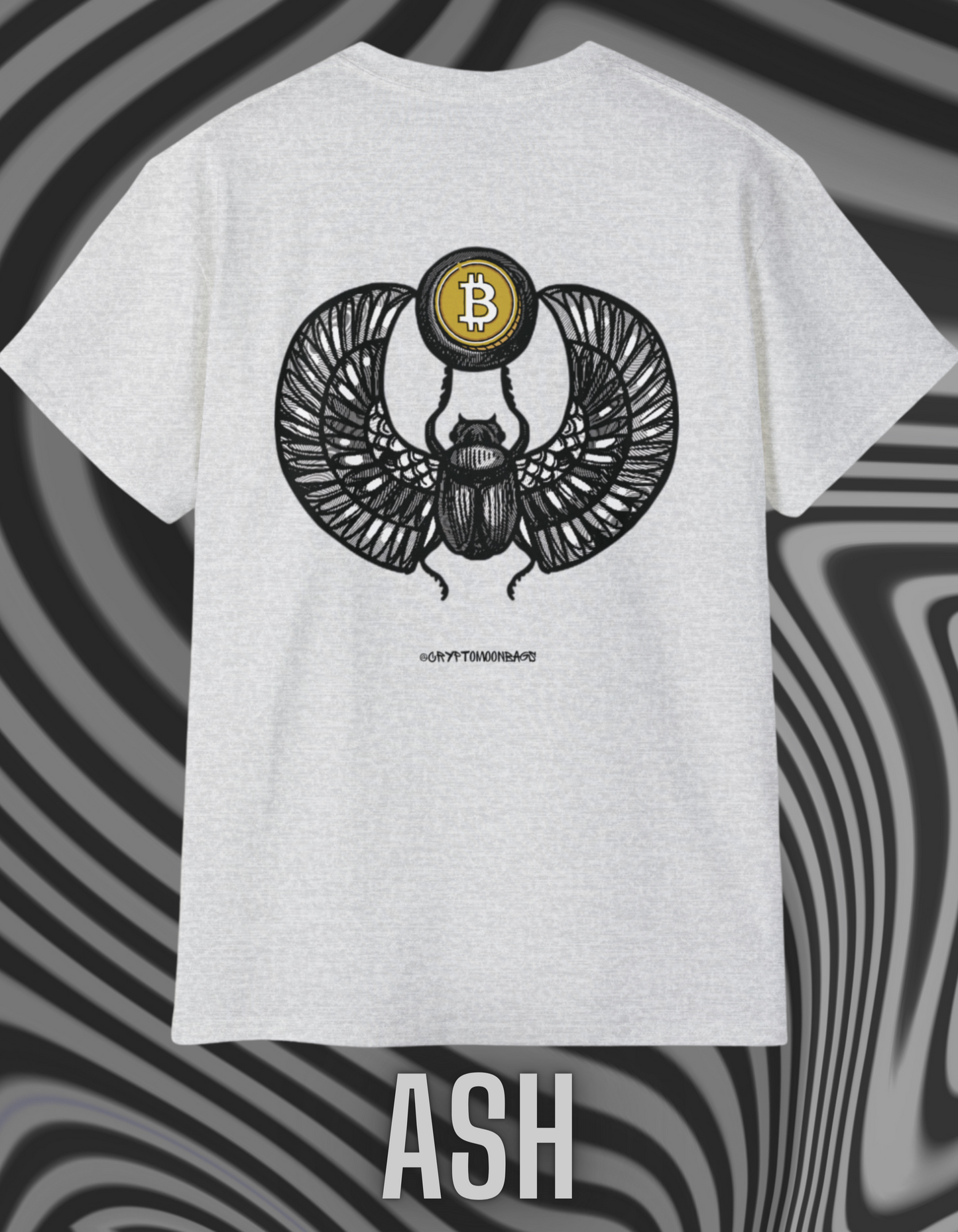 CRYPTO PHARAOH 002 - UNISEX COTTON T-SHIRT