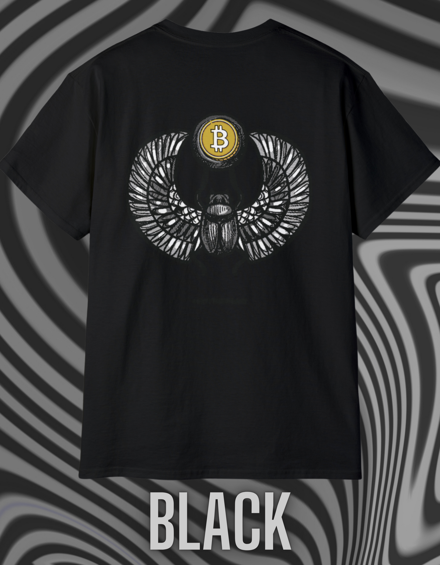 CRYPTO PHARAOH 002 - UNISEX COTTON T-SHIRT