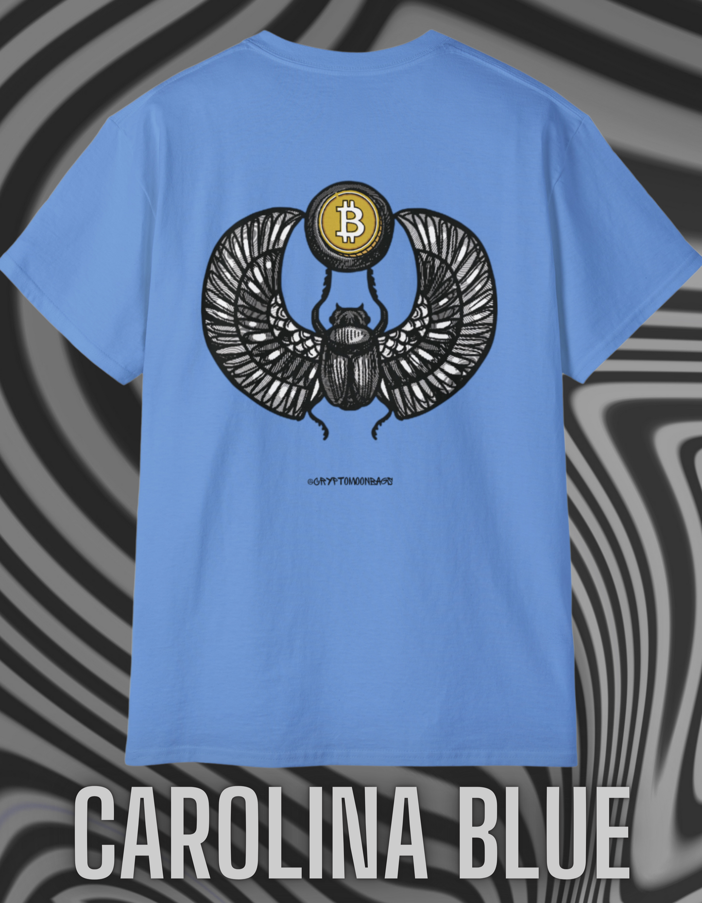 CRYPTO PHARAOH 002 - UNISEX COTTON T-SHIRT