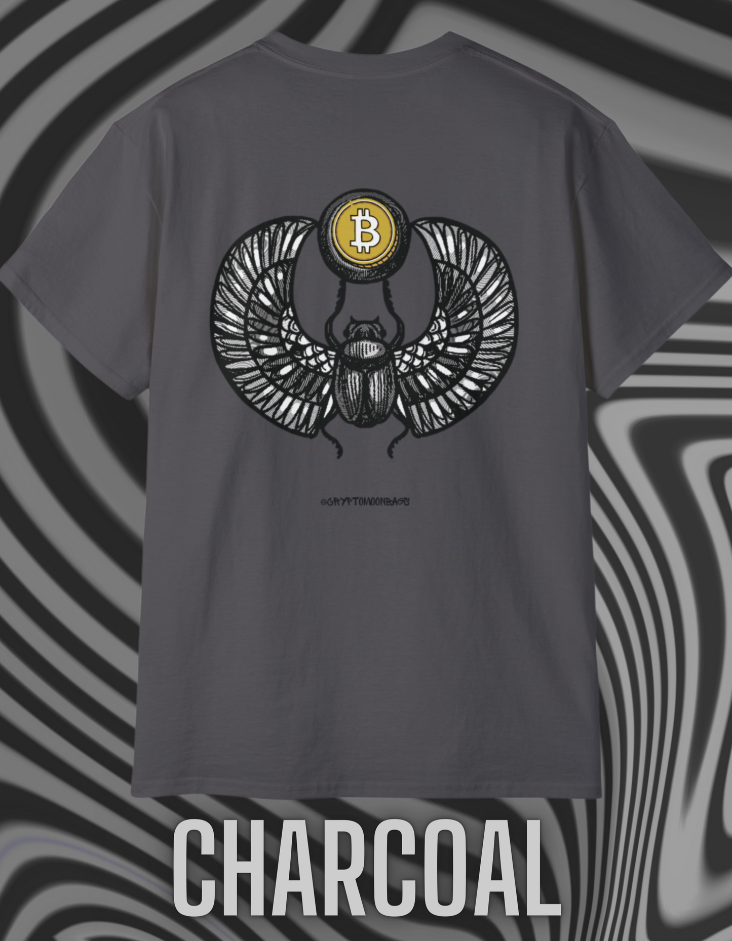 CRYPTO PHARAOH 002 - UNISEX COTTON T-SHIRT