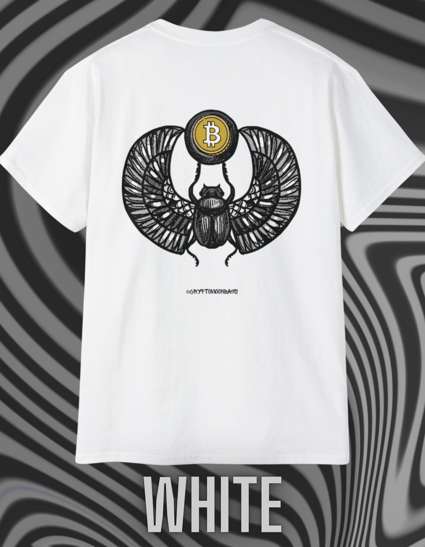 CRYPTO PHARAOH 002 - UNISEX COTTON T-SHIRT