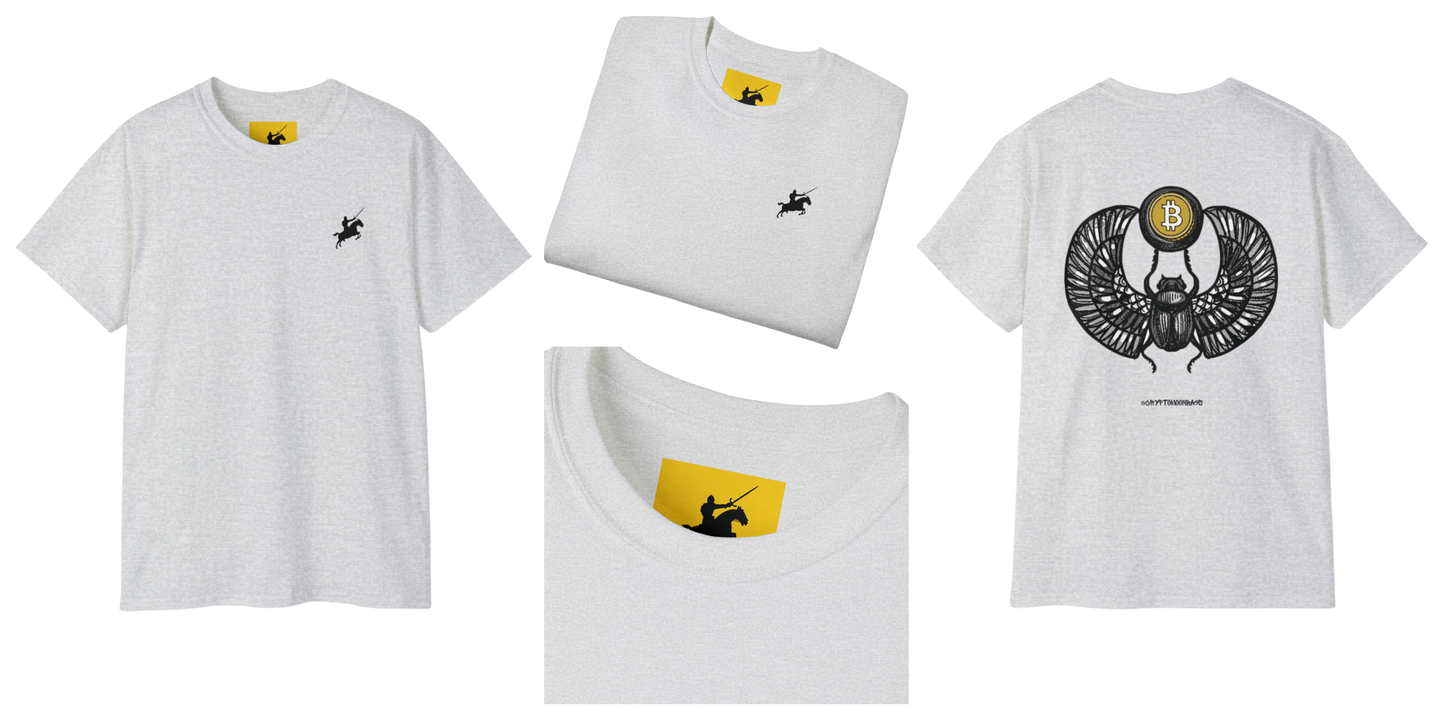 CRYPTO PHARAOH 002 - UNISEX COTTON T-SHIRT