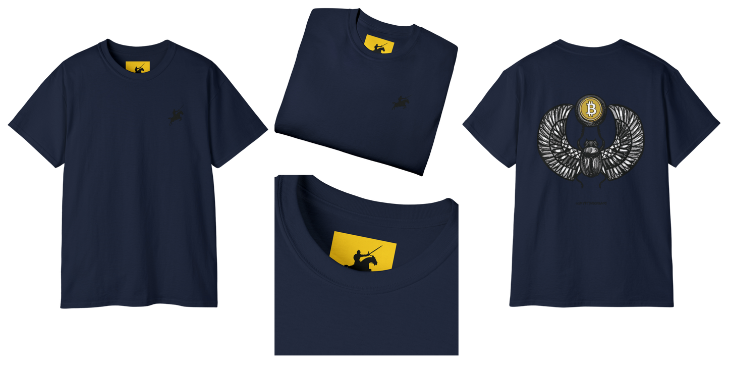 CRYPTO PHARAOH 002 - UNISEX COTTON T-SHIRT