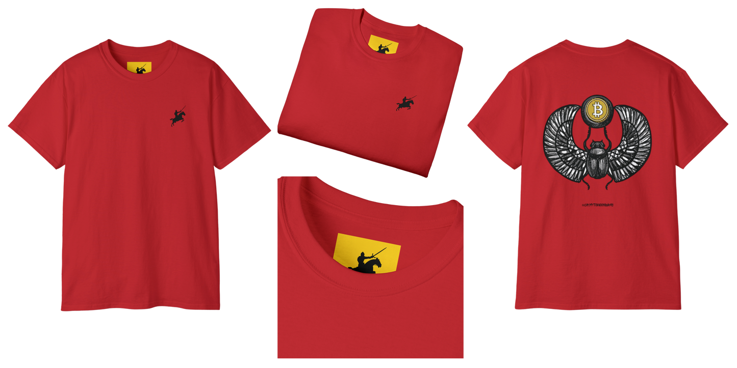 CRYPTO PHARAOH 002 - UNISEX COTTON T-SHIRT