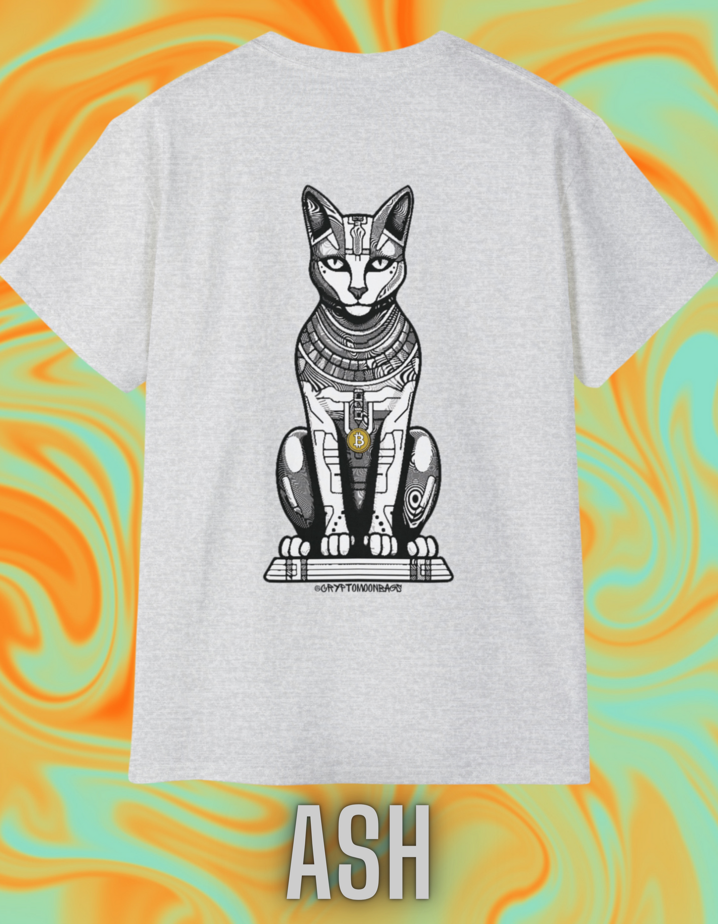CRYPTO PHARAOH 003 - UNISEX COTTON T-SHIRT