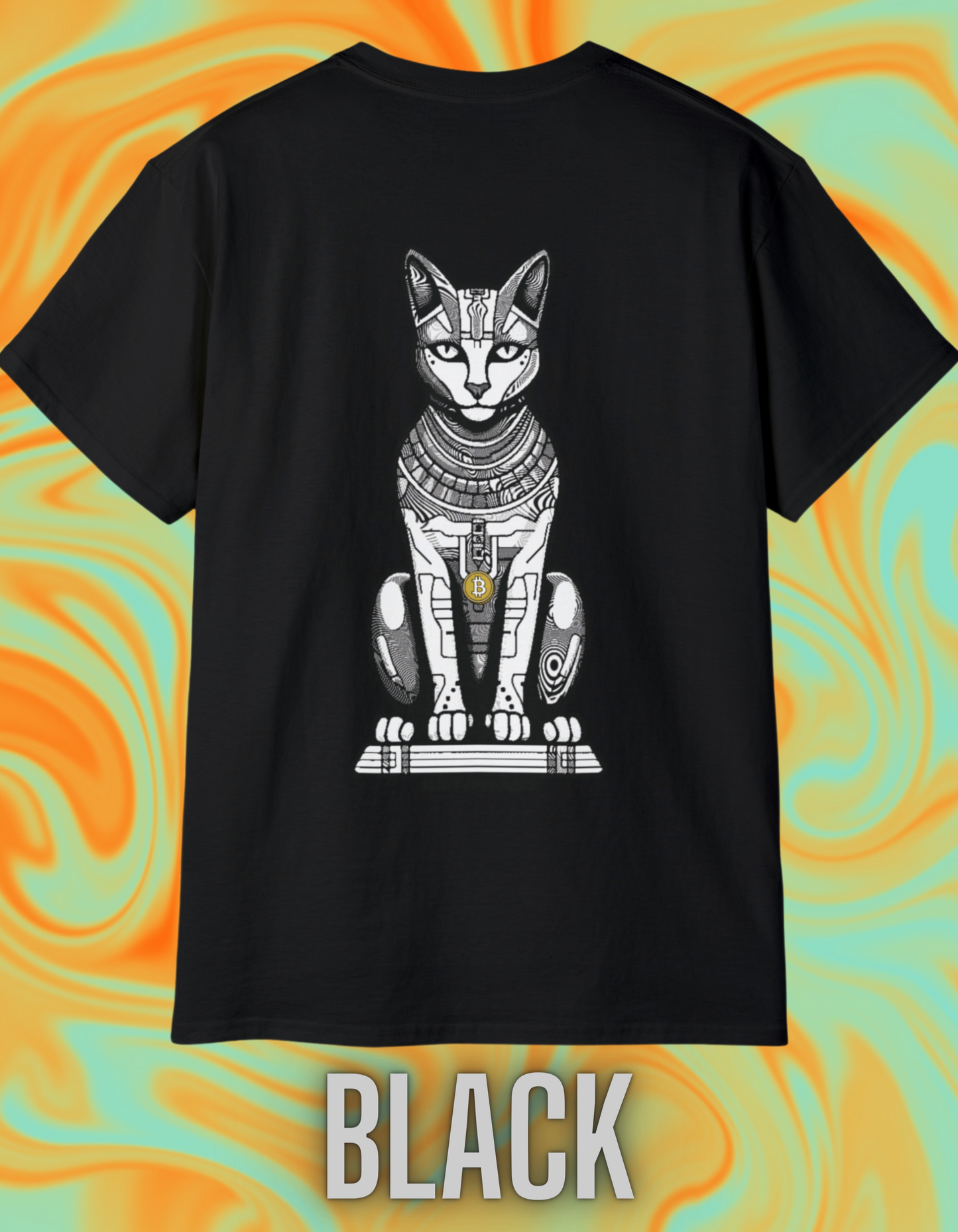 CRYPTO PHARAOH 003 - UNISEX COTTON T-SHIRT