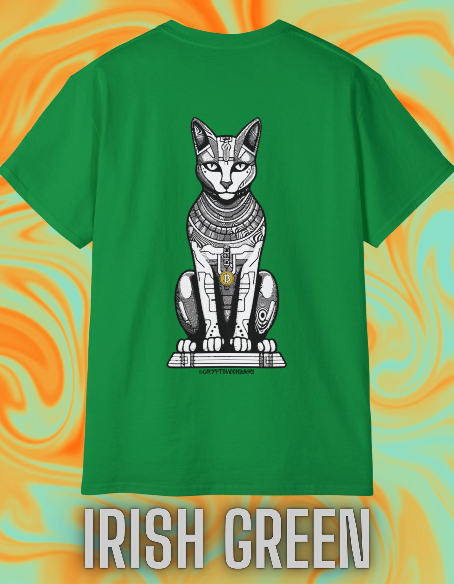 CRYPTO PHARAOH 003 - UNISEX COTTON T-SHIRT