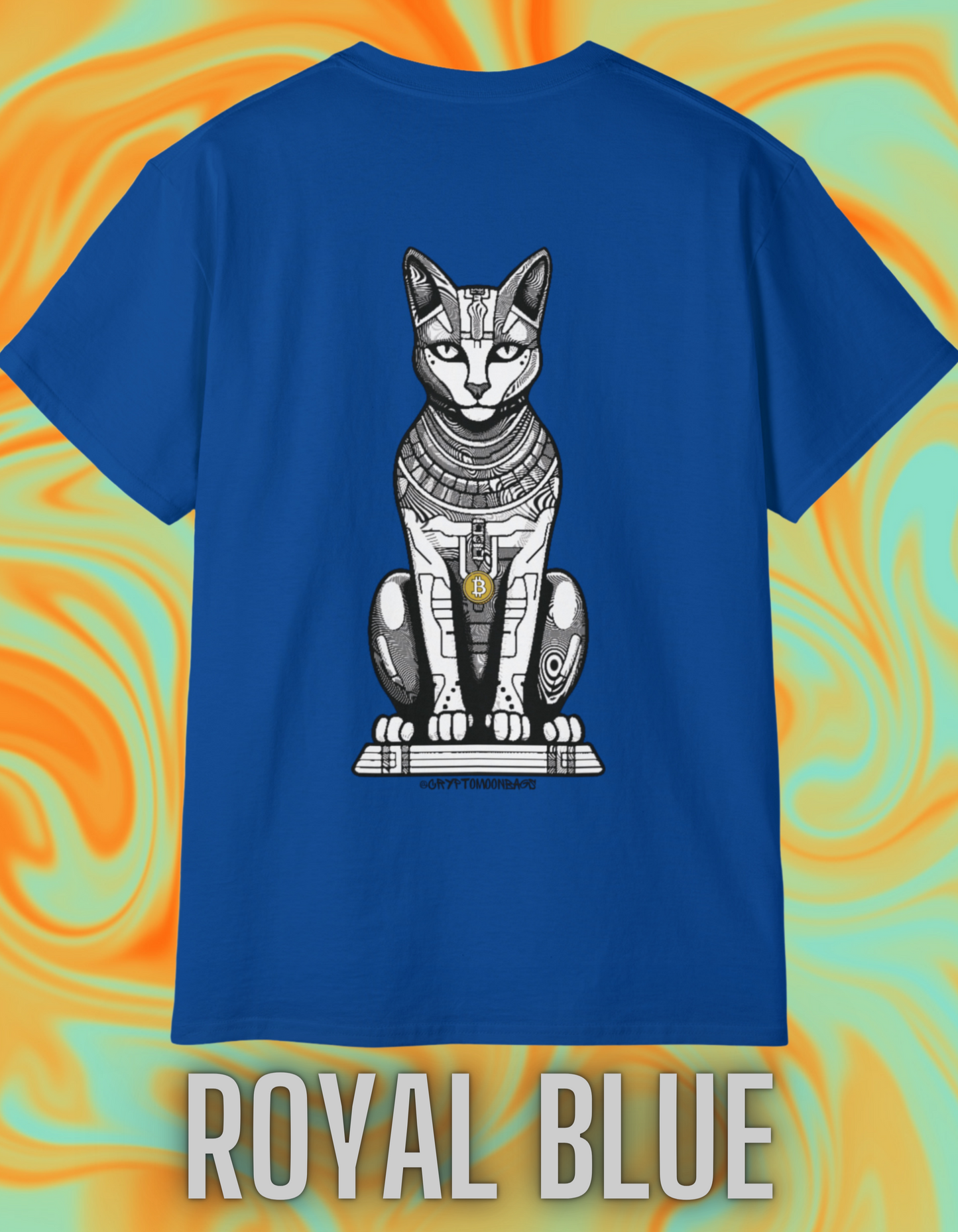 CRYPTO PHARAOH 003 - UNISEX COTTON T-SHIRT