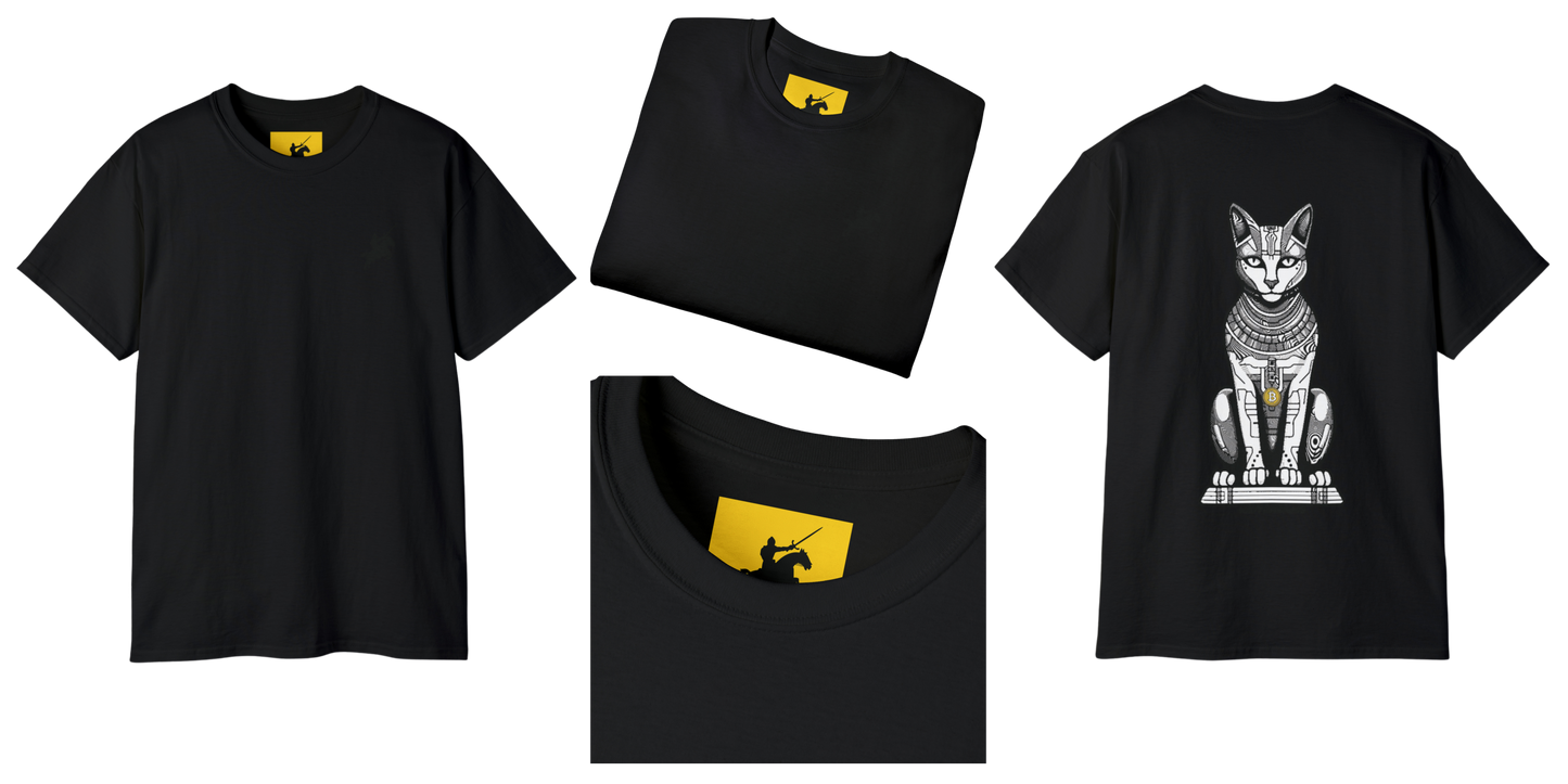 CRYPTO PHARAOH 003 - UNISEX COTTON T-SHIRT