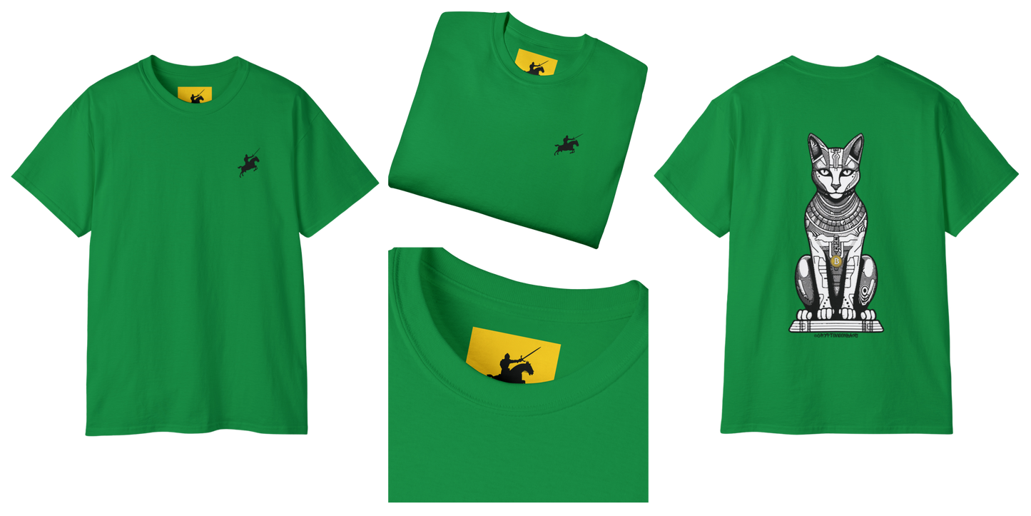 CRYPTO PHARAOH 003 - UNISEX COTTON T-SHIRT