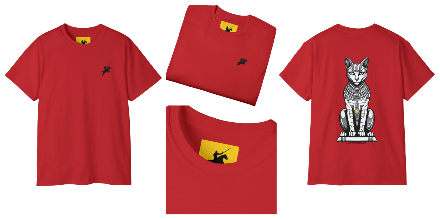 CRYPTO PHARAOH 003 - UNISEX COTTON T-SHIRT