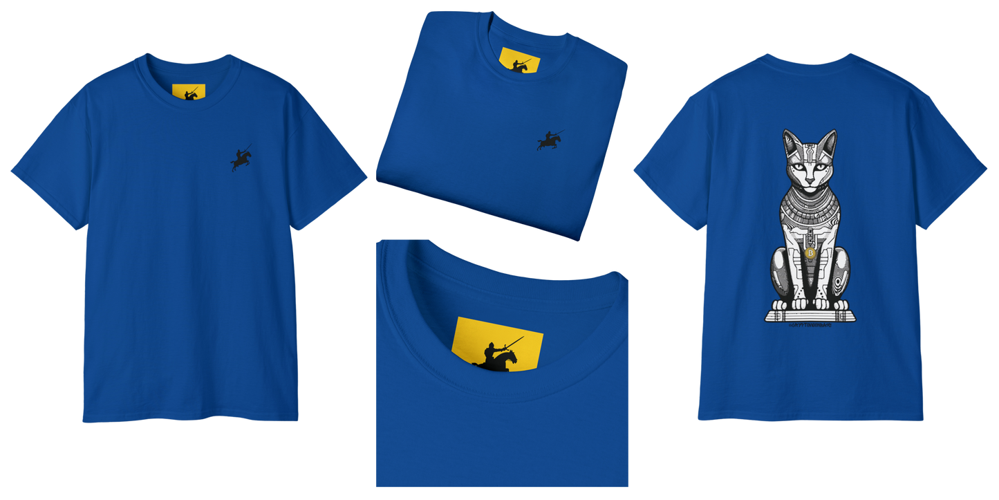 CRYPTO PHARAOH 003 - UNISEX COTTON T-SHIRT