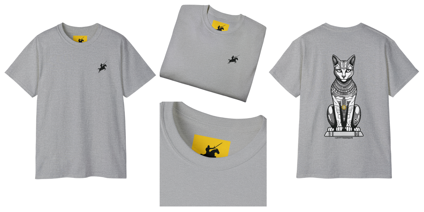 CRYPTO PHARAOH 003 - UNISEX COTTON T-SHIRT