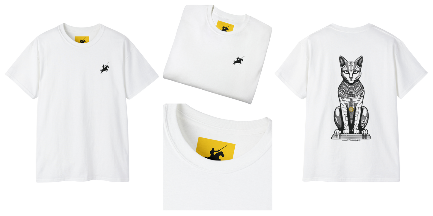 CRYPTO PHARAOH 003 - UNISEX COTTON T-SHIRT