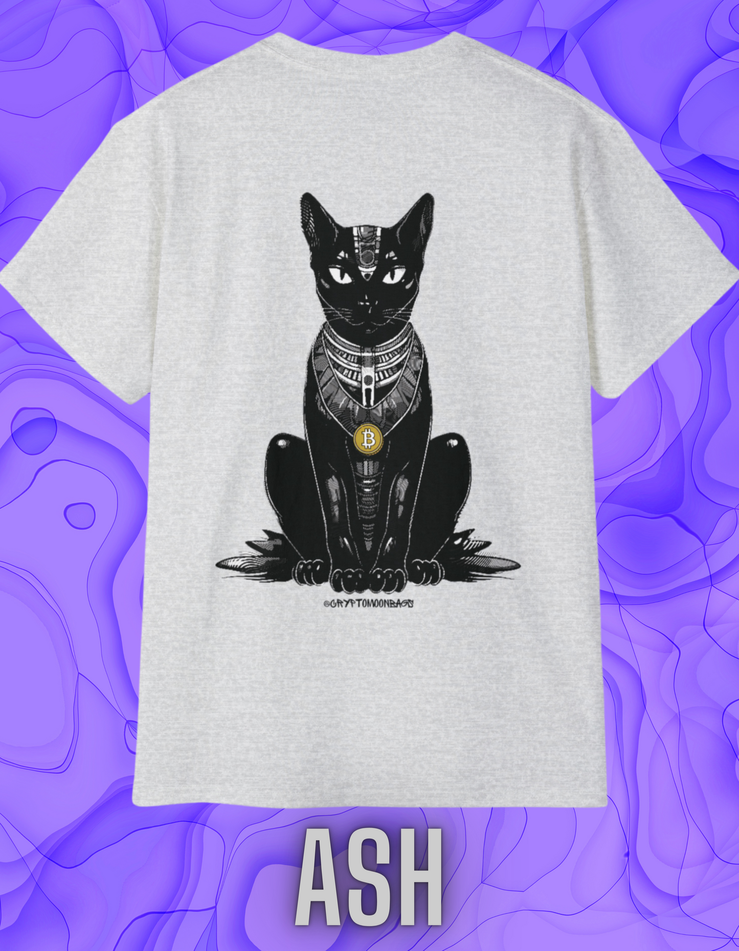 CRYPTO PHARAOH 004 - UNISEX COTTON T-SHIRT