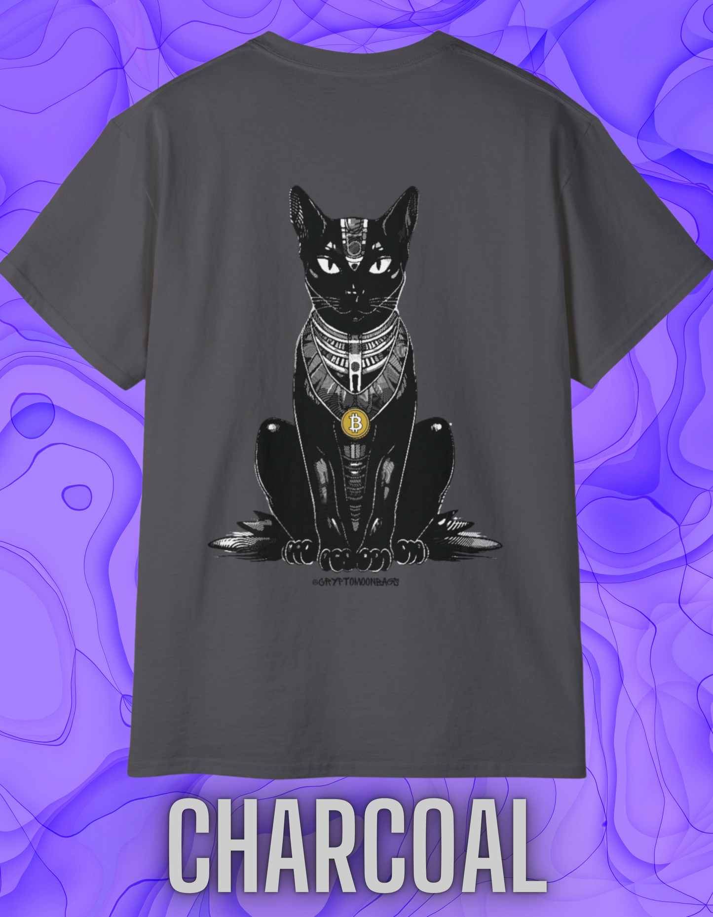 CRYPTO PHARAOH 004 - UNISEX COTTON T-SHIRT