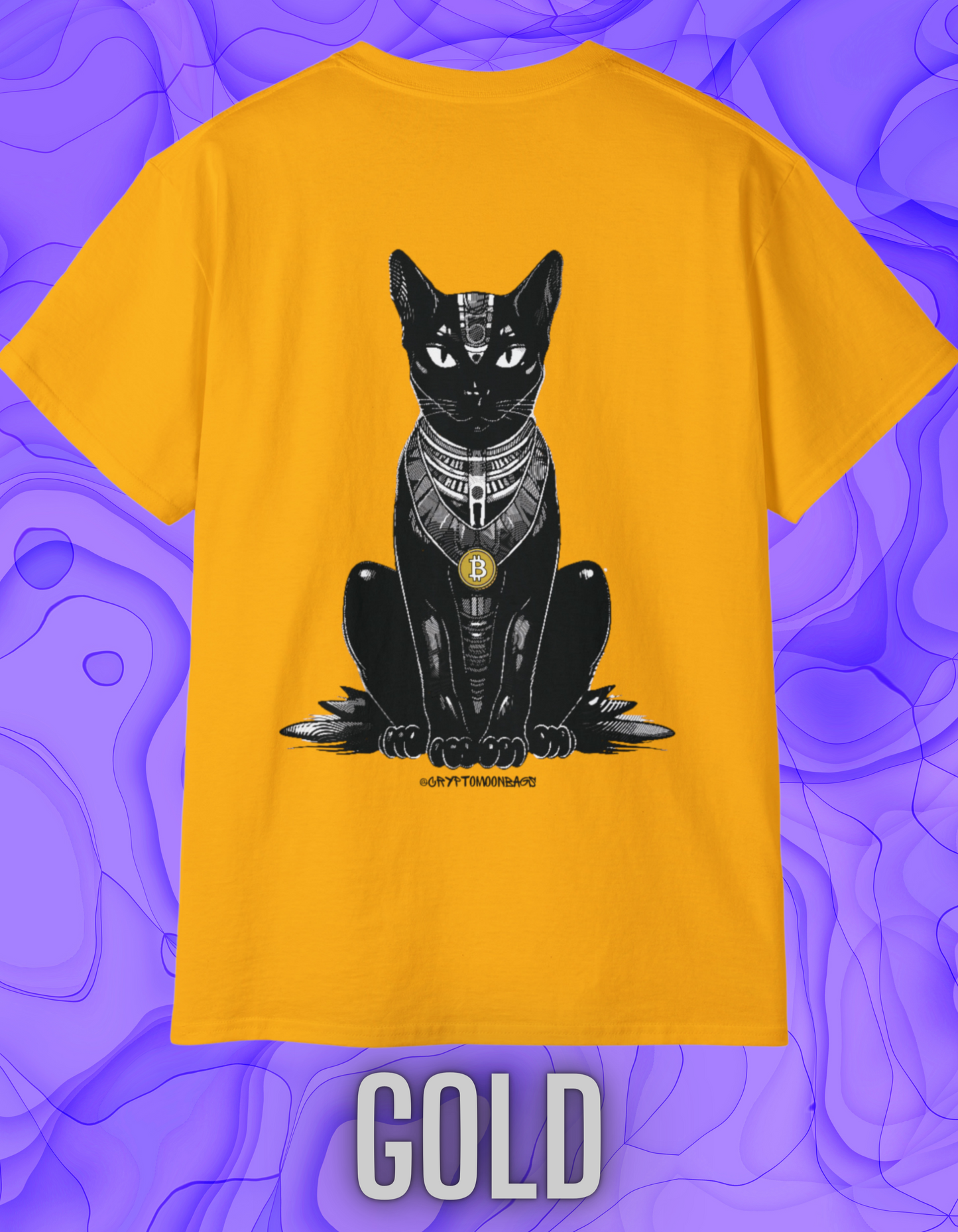 CRYPTO PHARAOH 004 - UNISEX COTTON T-SHIRT