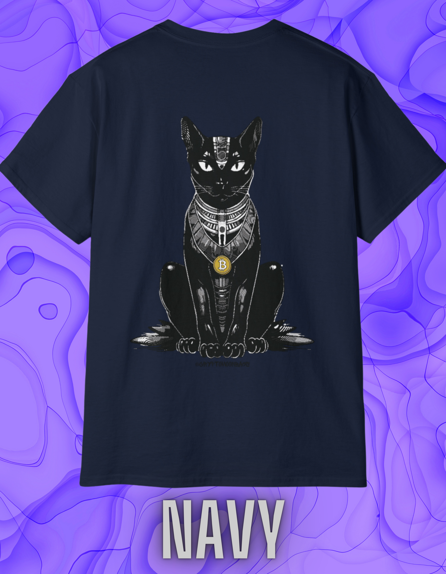 CRYPTO PHARAOH 004 - UNISEX COTTON T-SHIRT
