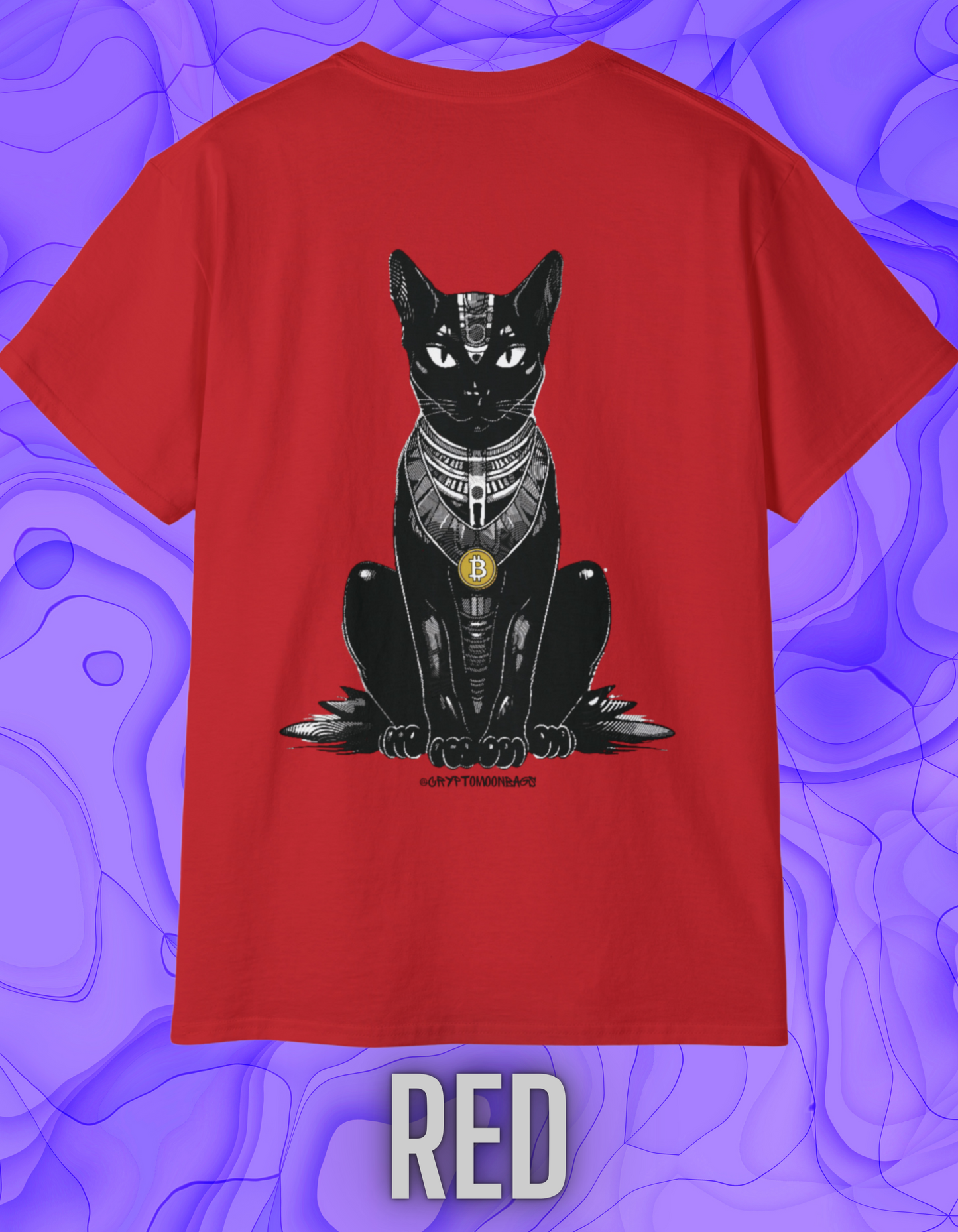 CRYPTO PHARAOH 004 - UNISEX COTTON T-SHIRT