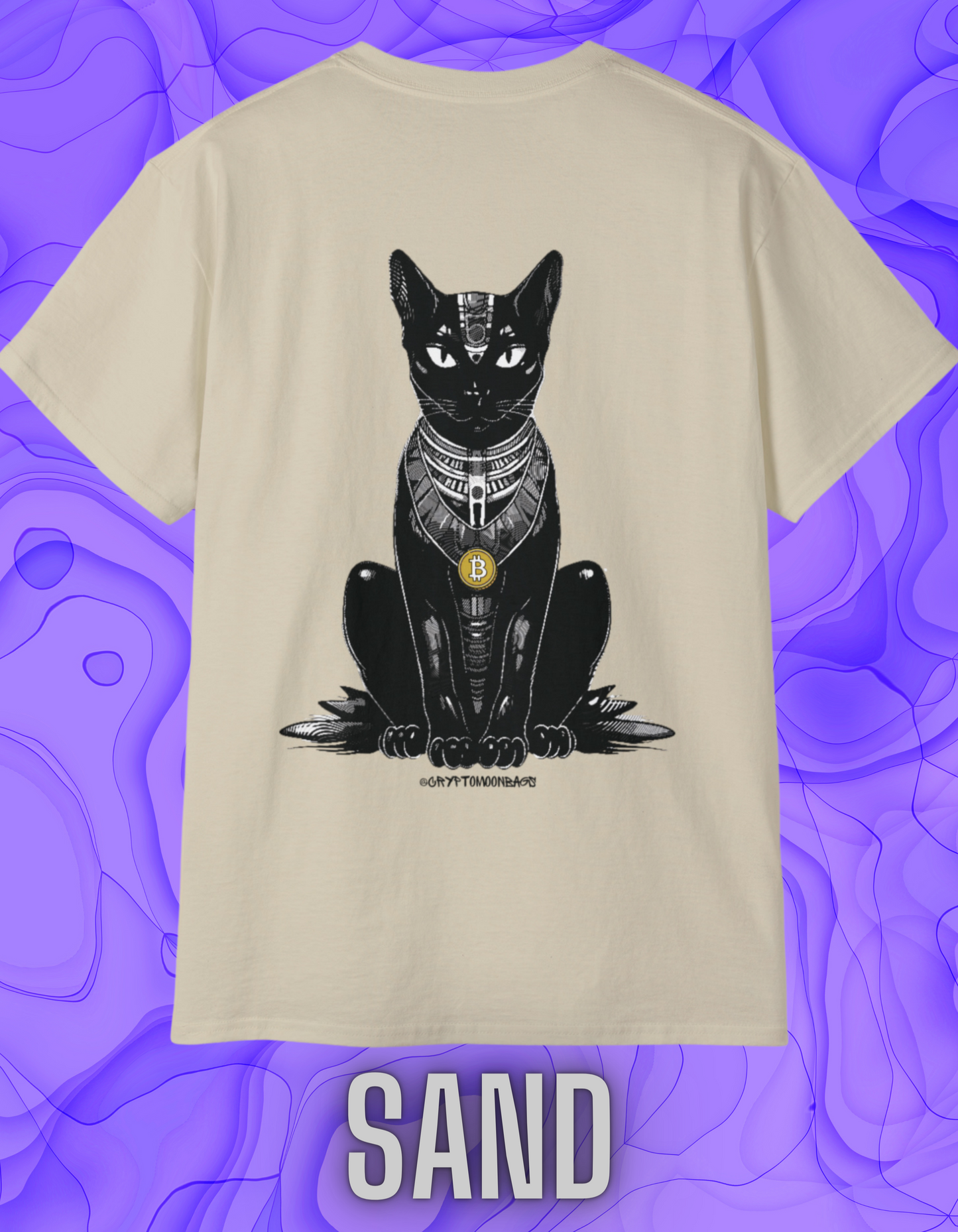 CRYPTO PHARAOH 004 - UNISEX COTTON T-SHIRT