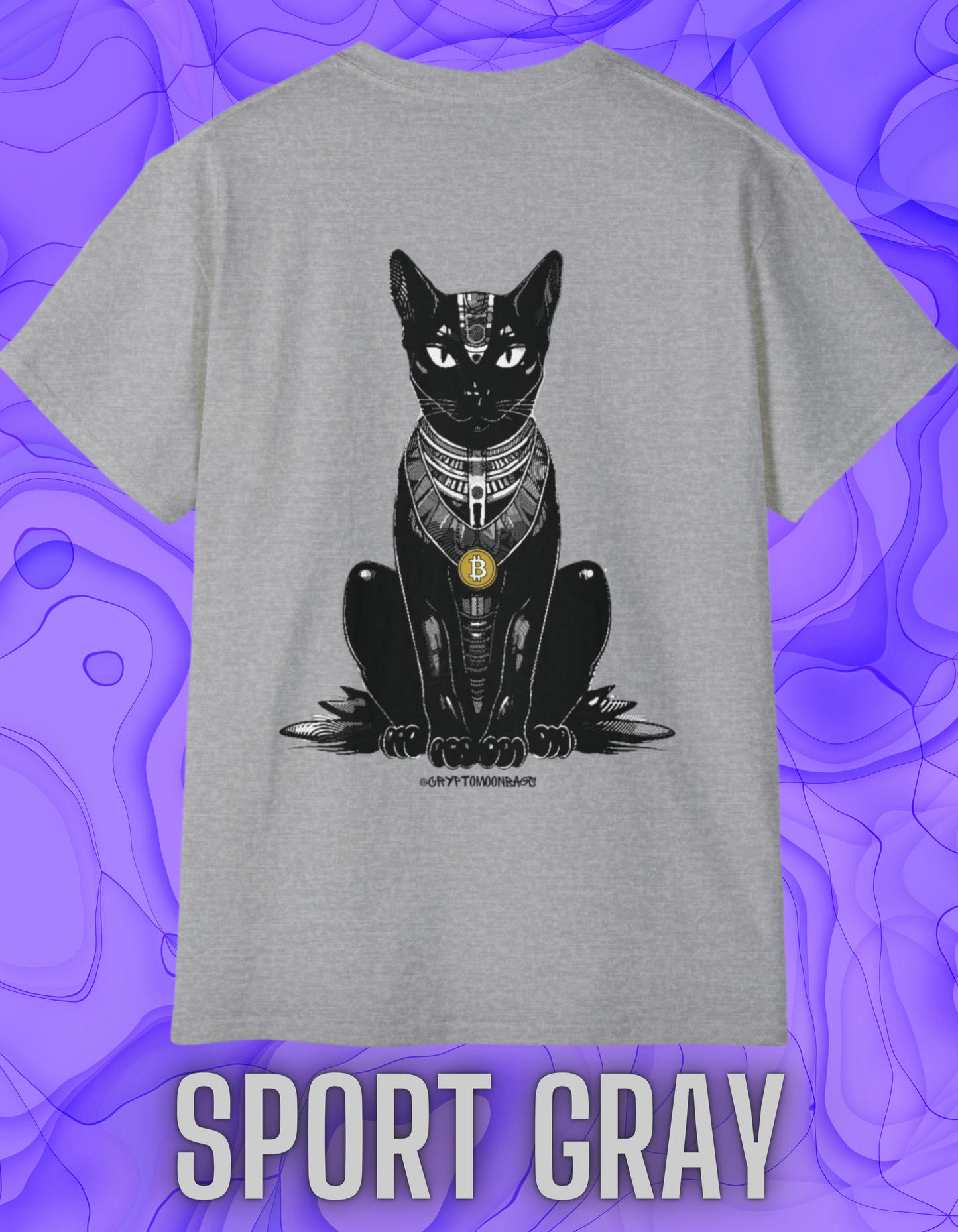 CRYPTO PHARAOH 004 - UNISEX COTTON T-SHIRT