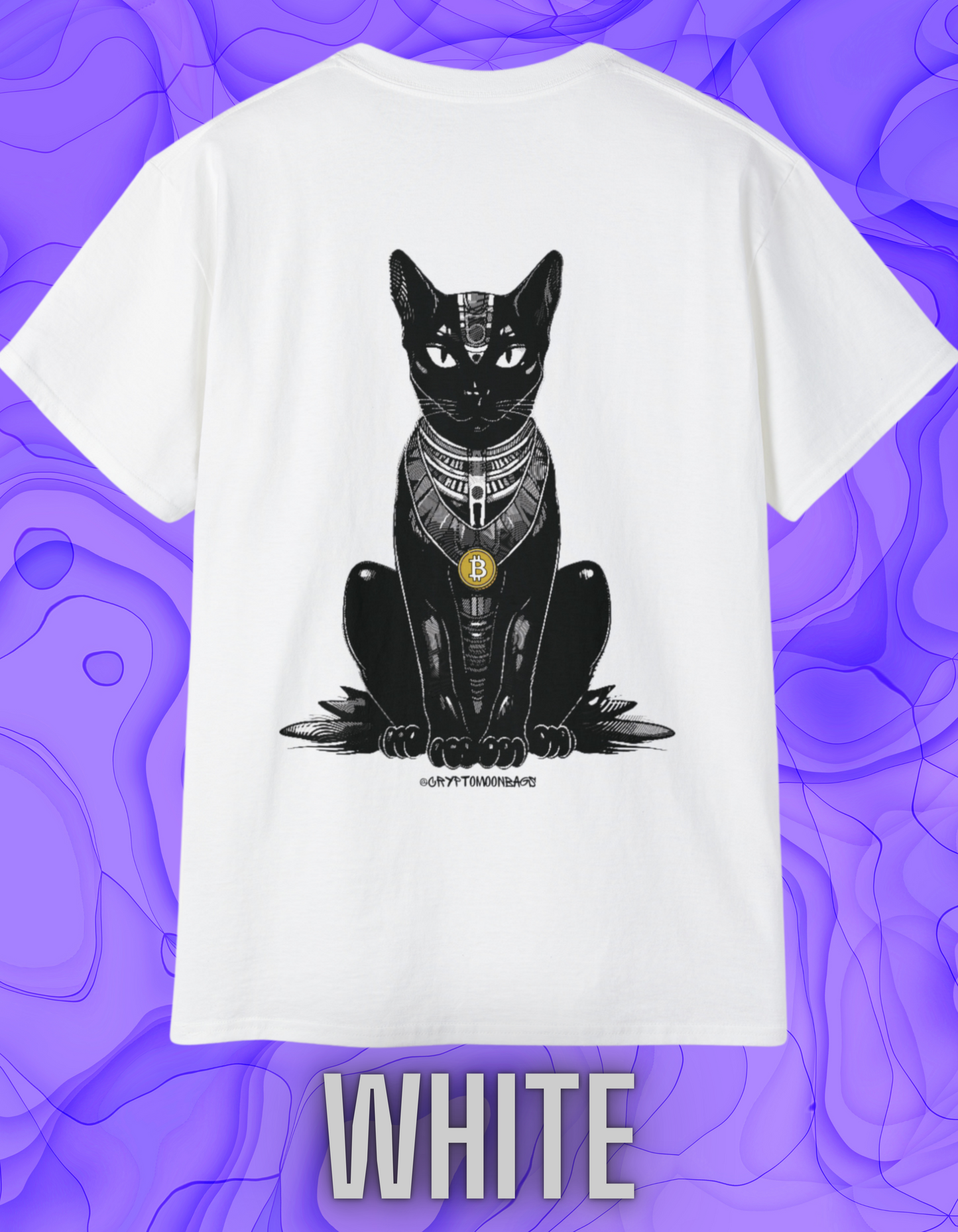 CRYPTO PHARAOH 004 - UNISEX COTTON T-SHIRT