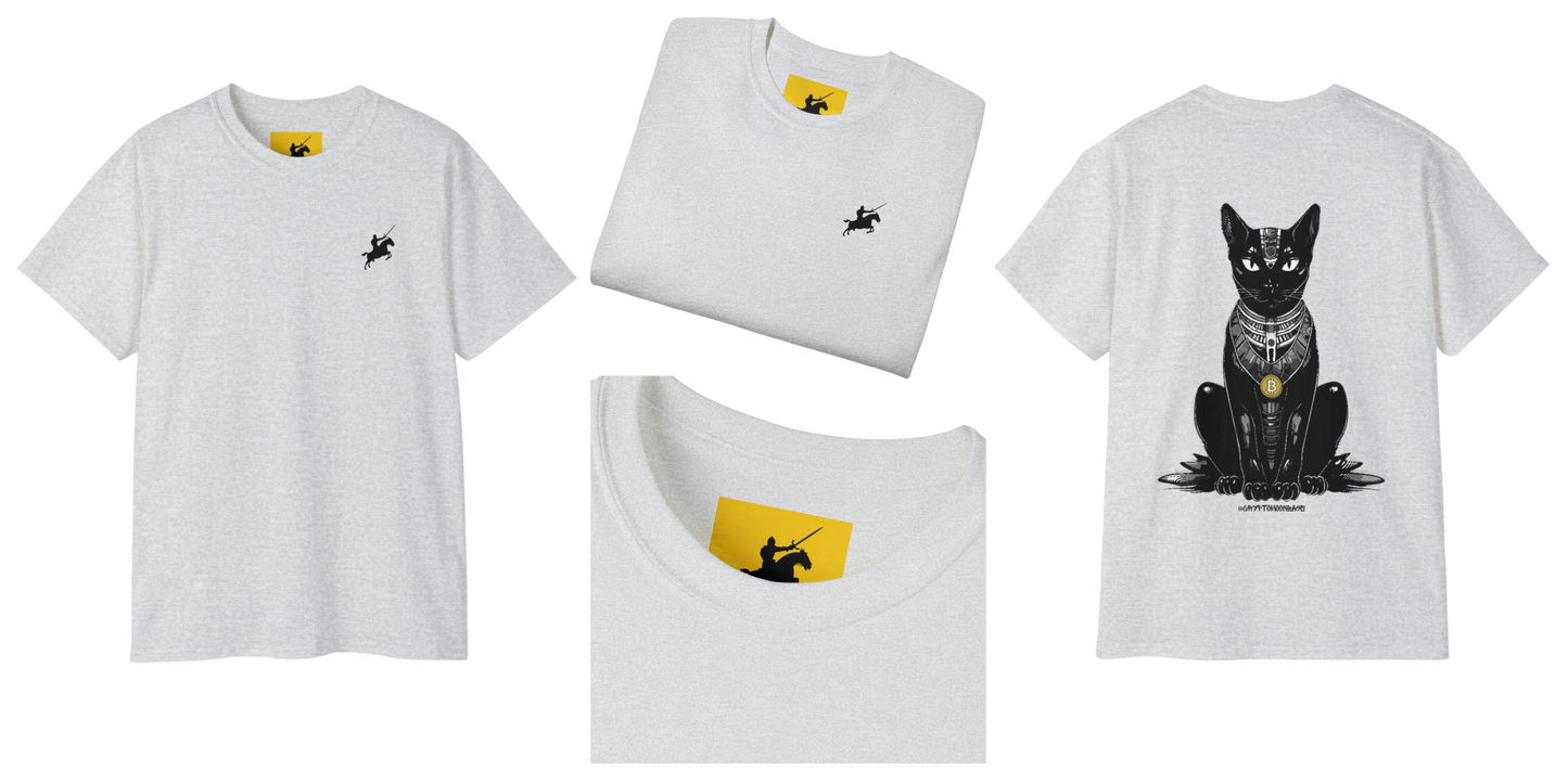 CRYPTO PHARAOH 004 - UNISEX COTTON T-SHIRT