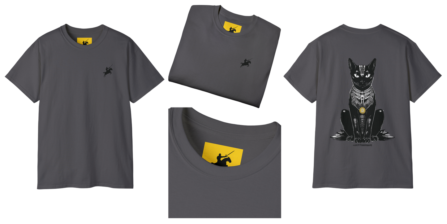 CRYPTO PHARAOH 004 - UNISEX COTTON T-SHIRT