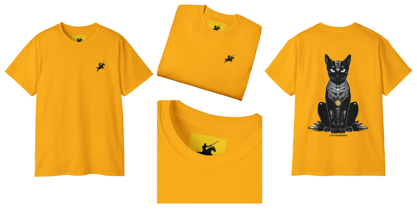 CRYPTO PHARAOH 004 - UNISEX COTTON T-SHIRT