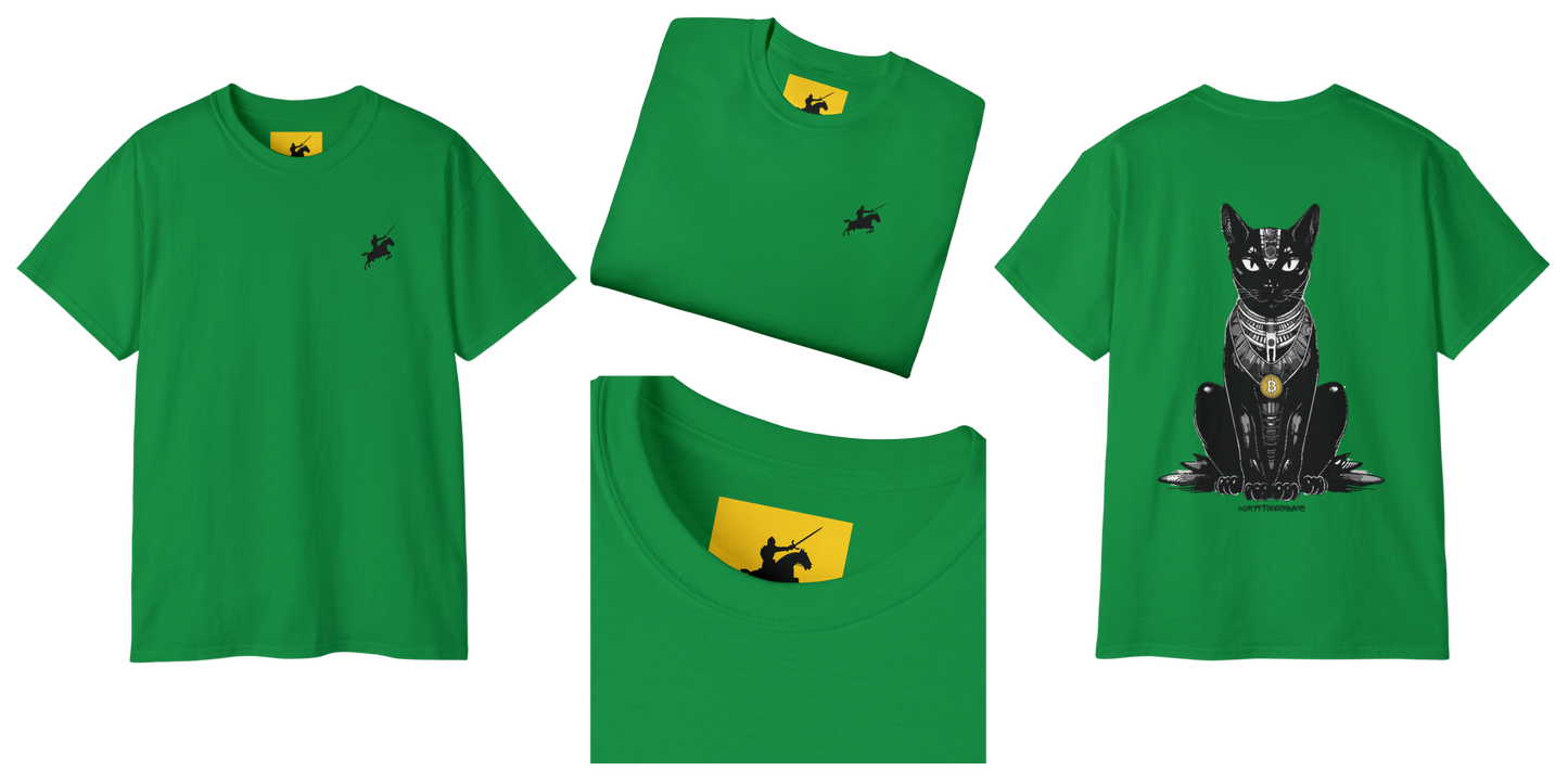 CRYPTO PHARAOH 004 - UNISEX COTTON T-SHIRT