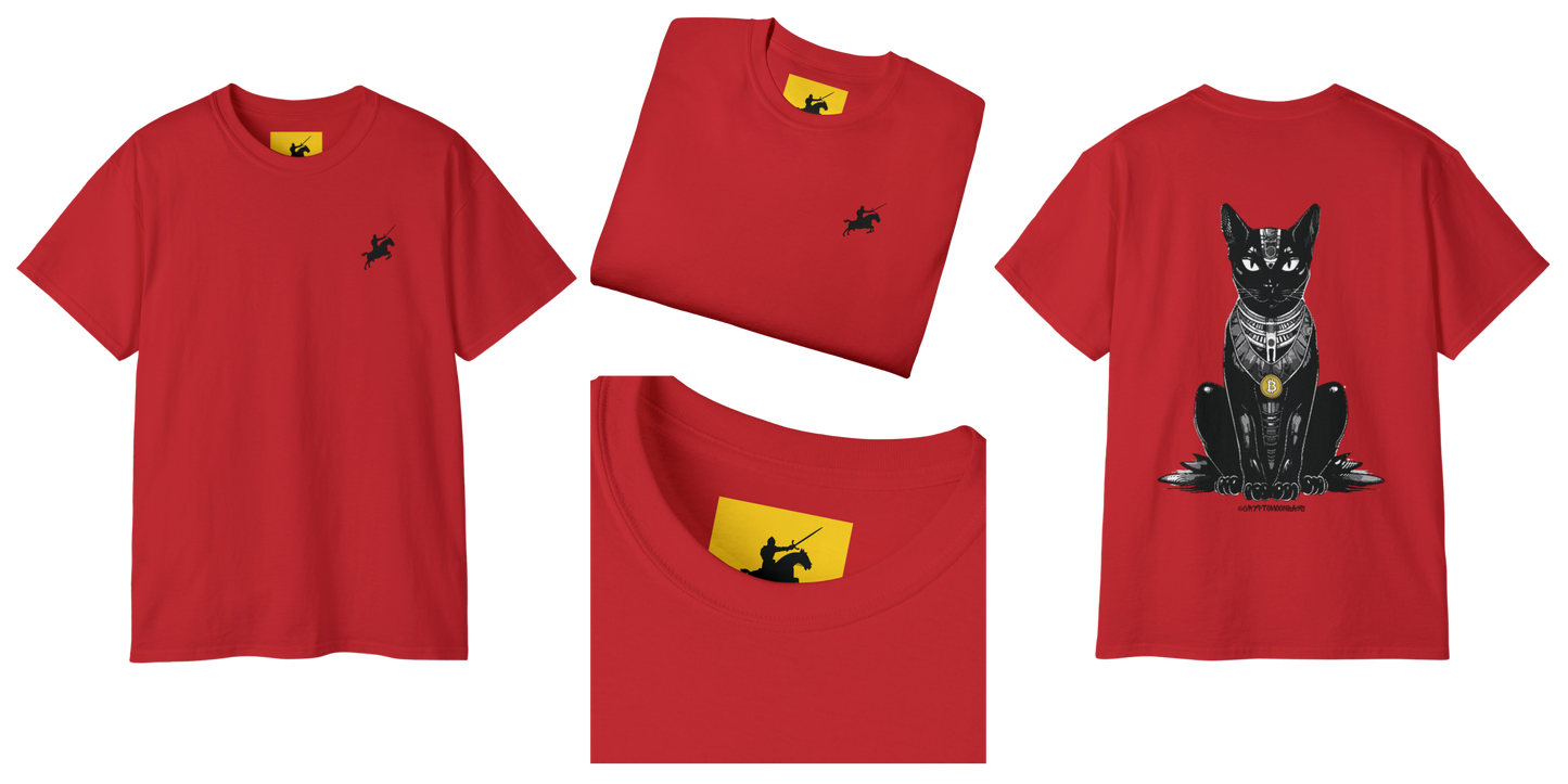 CRYPTO PHARAOH 004 - UNISEX COTTON T-SHIRT
