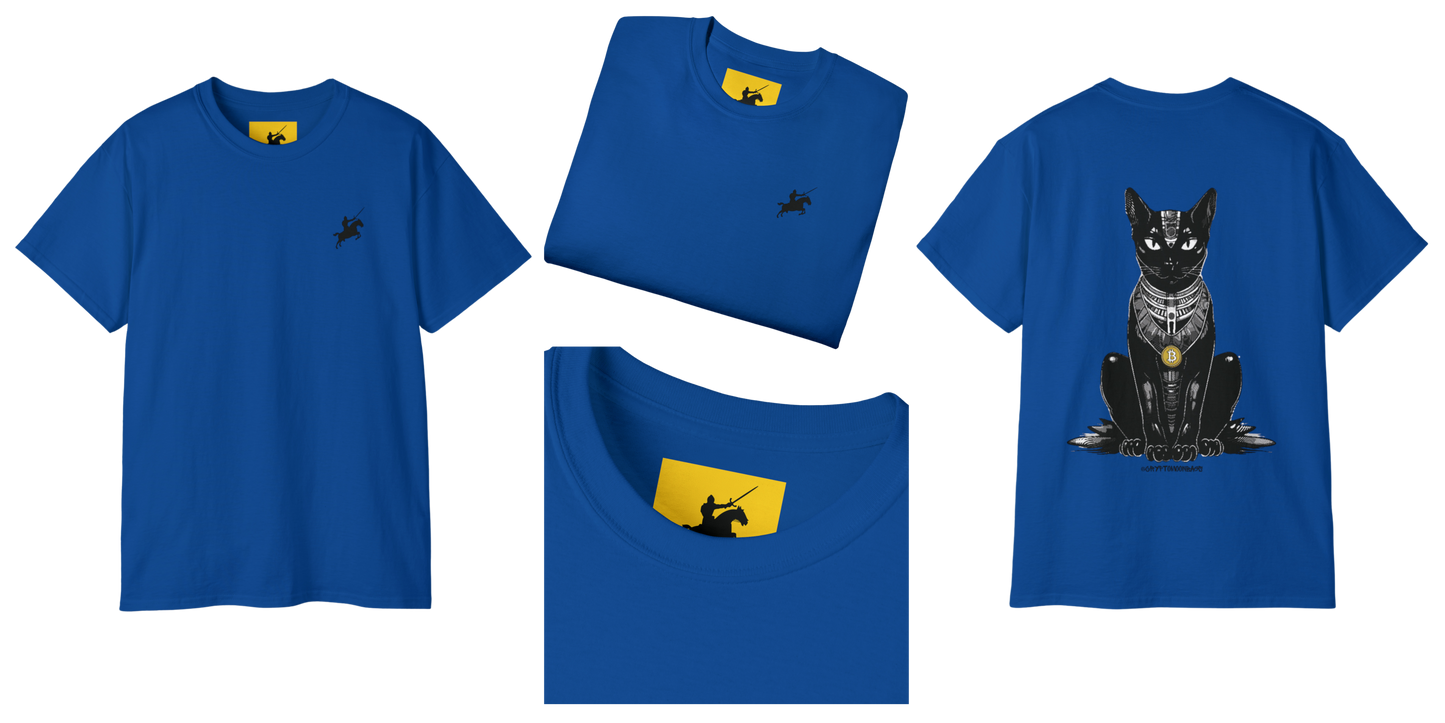 CRYPTO PHARAOH 004 - UNISEX COTTON T-SHIRT