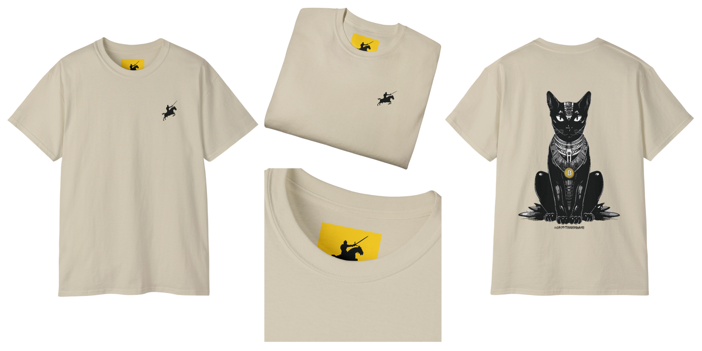 CRYPTO PHARAOH 004 - UNISEX COTTON T-SHIRT