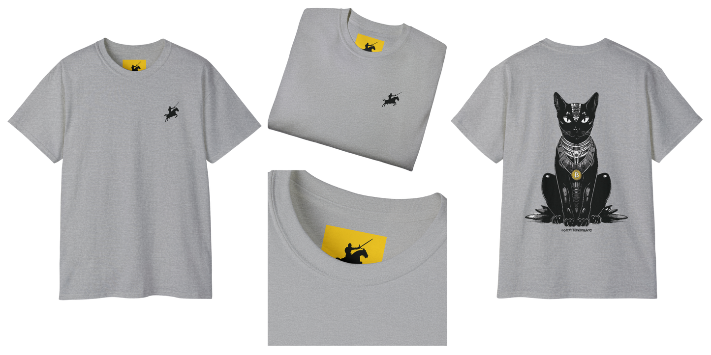 CRYPTO PHARAOH 004 - UNISEX COTTON T-SHIRT
