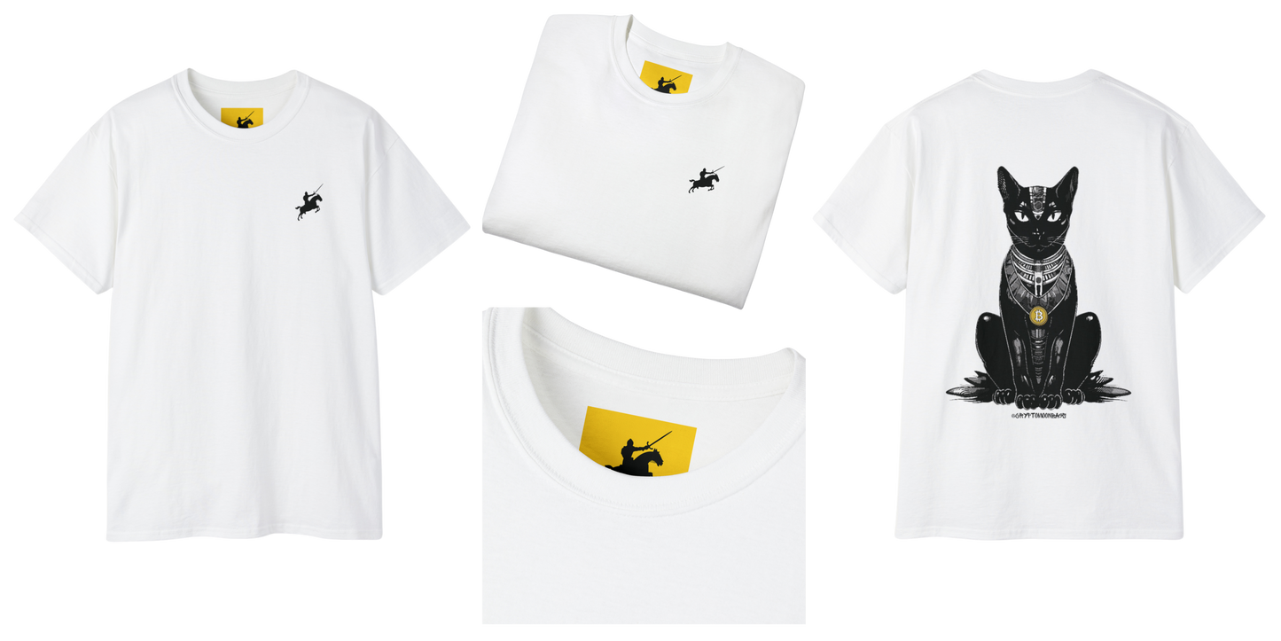 CRYPTO PHARAOH 004 - UNISEX COTTON T-SHIRT