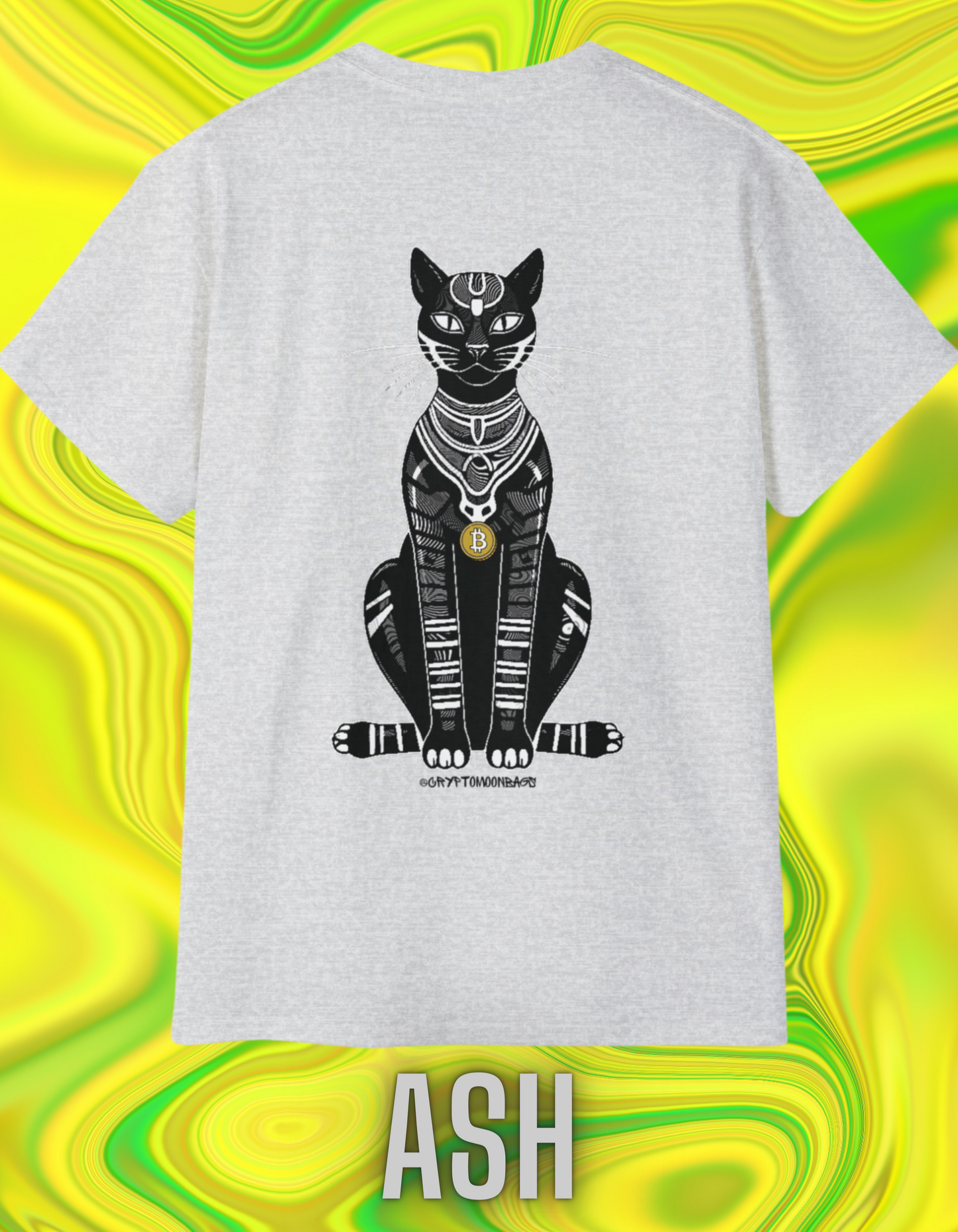 CRYPTO PHARAOH 005 - UNISEX COTTON T-SHIRT