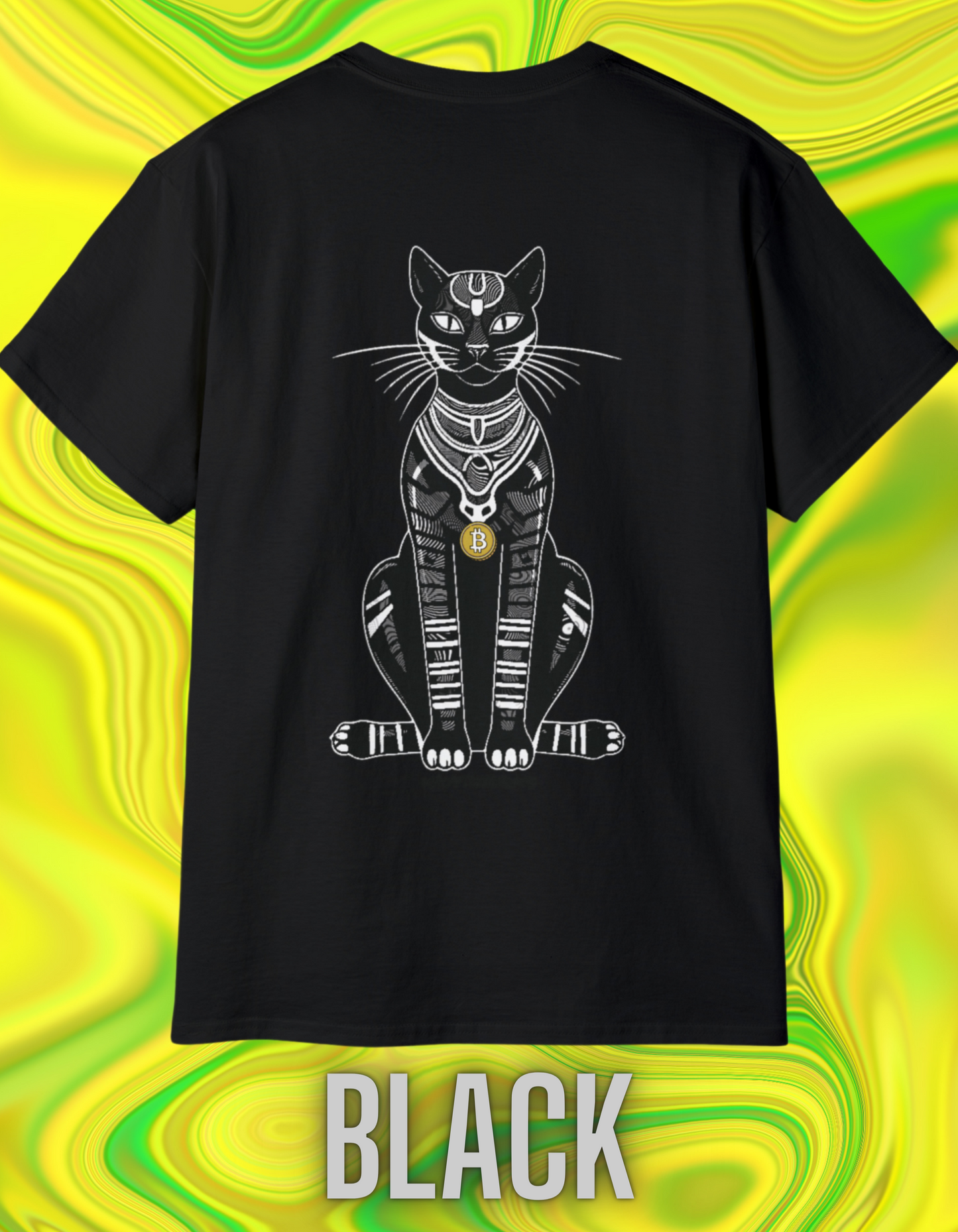 CRYPTO PHARAOH 005 - UNISEX COTTON T-SHIRT