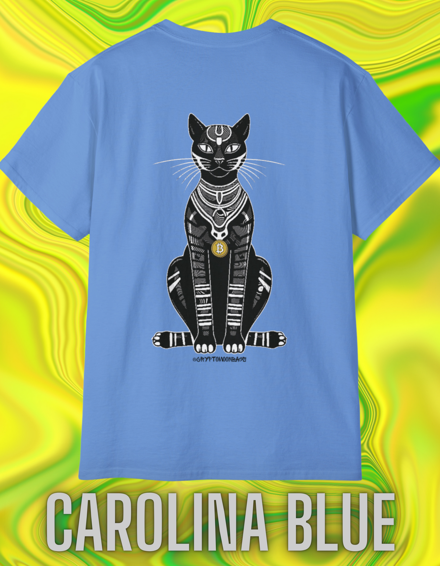 CRYPTO PHARAOH 005 - UNISEX COTTON T-SHIRT