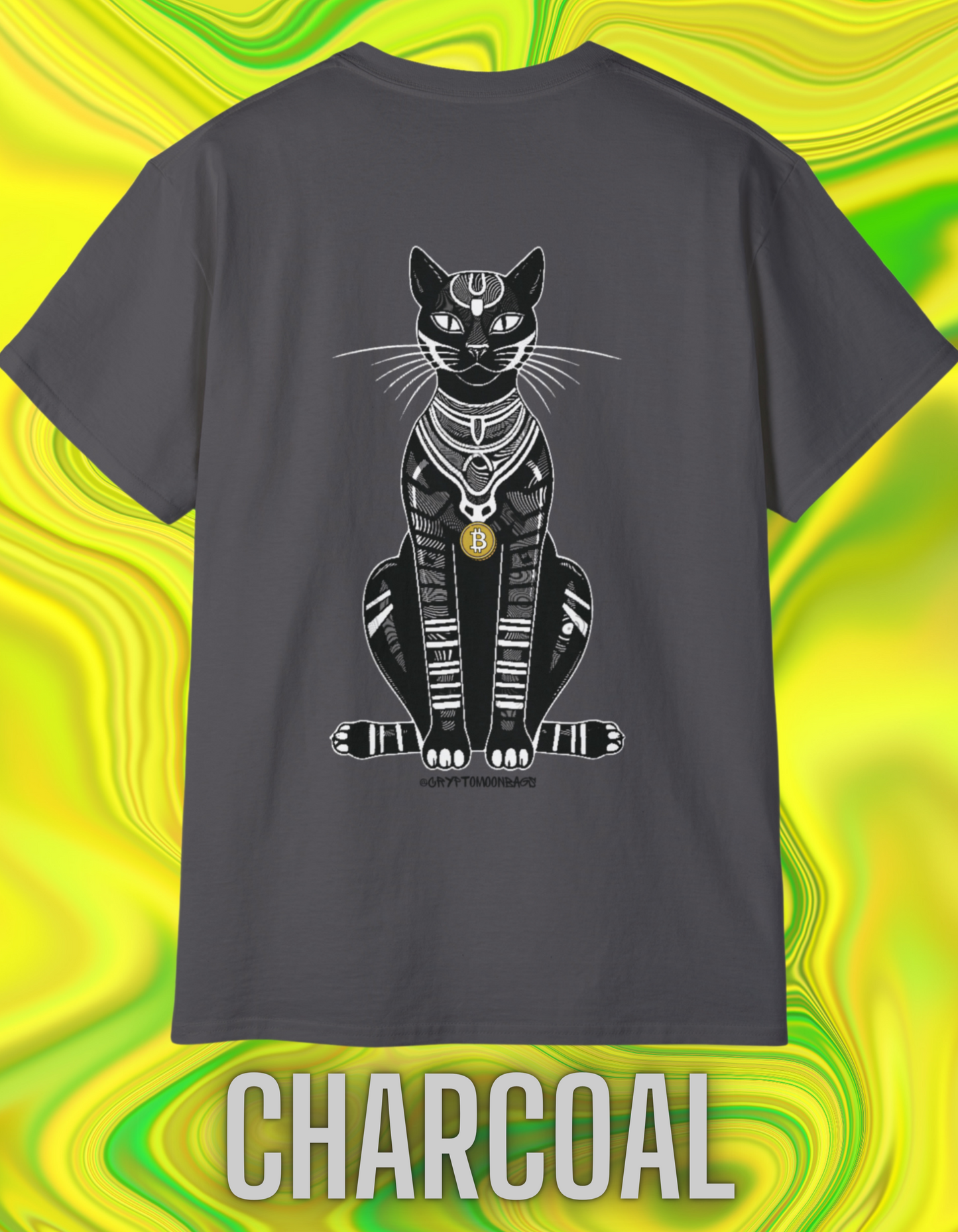 CRYPTO PHARAOH 005 - UNISEX COTTON T-SHIRT
