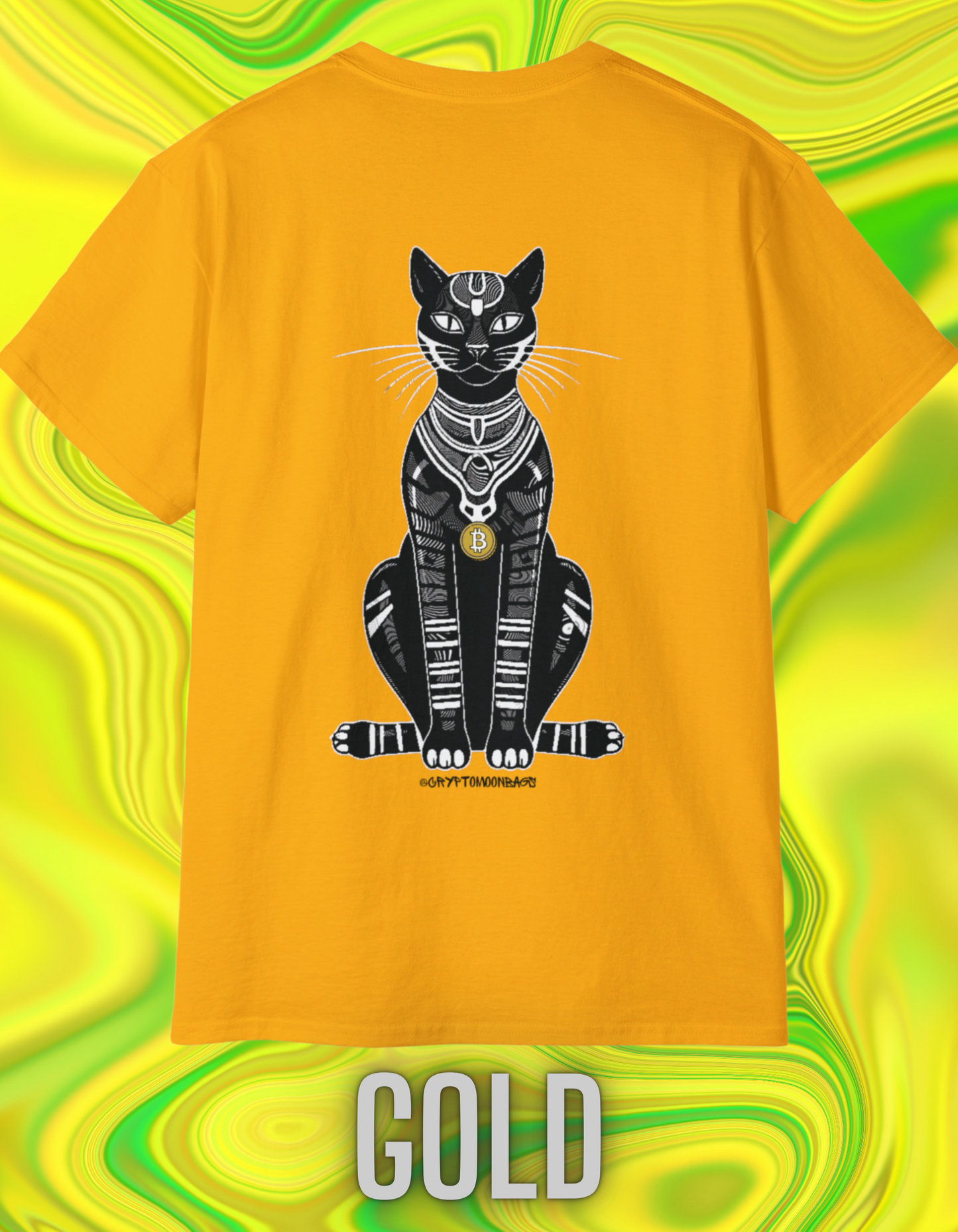 CRYPTO PHARAOH 005 - UNISEX COTTON T-SHIRT