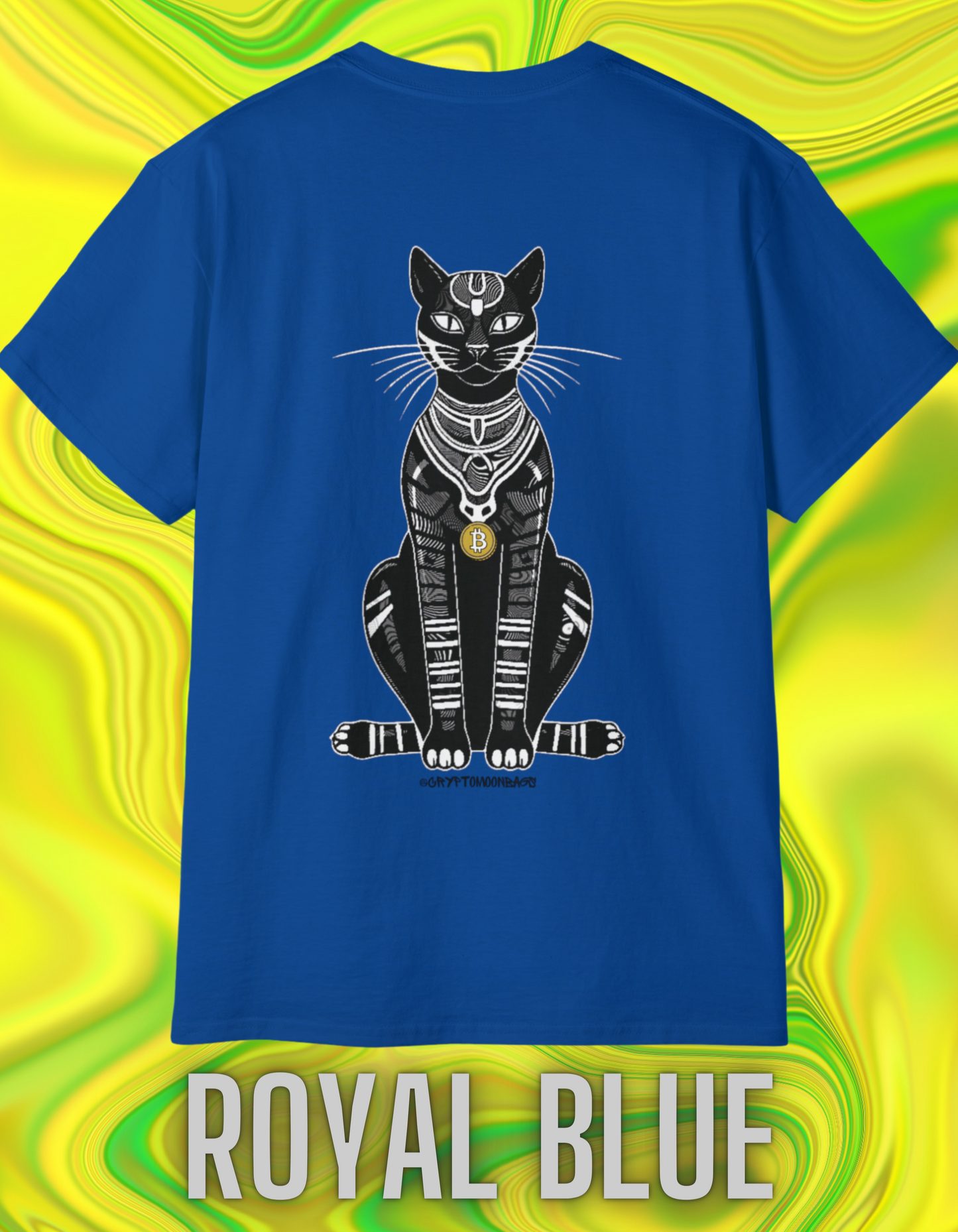 CRYPTO PHARAOH 005 - UNISEX COTTON T-SHIRT