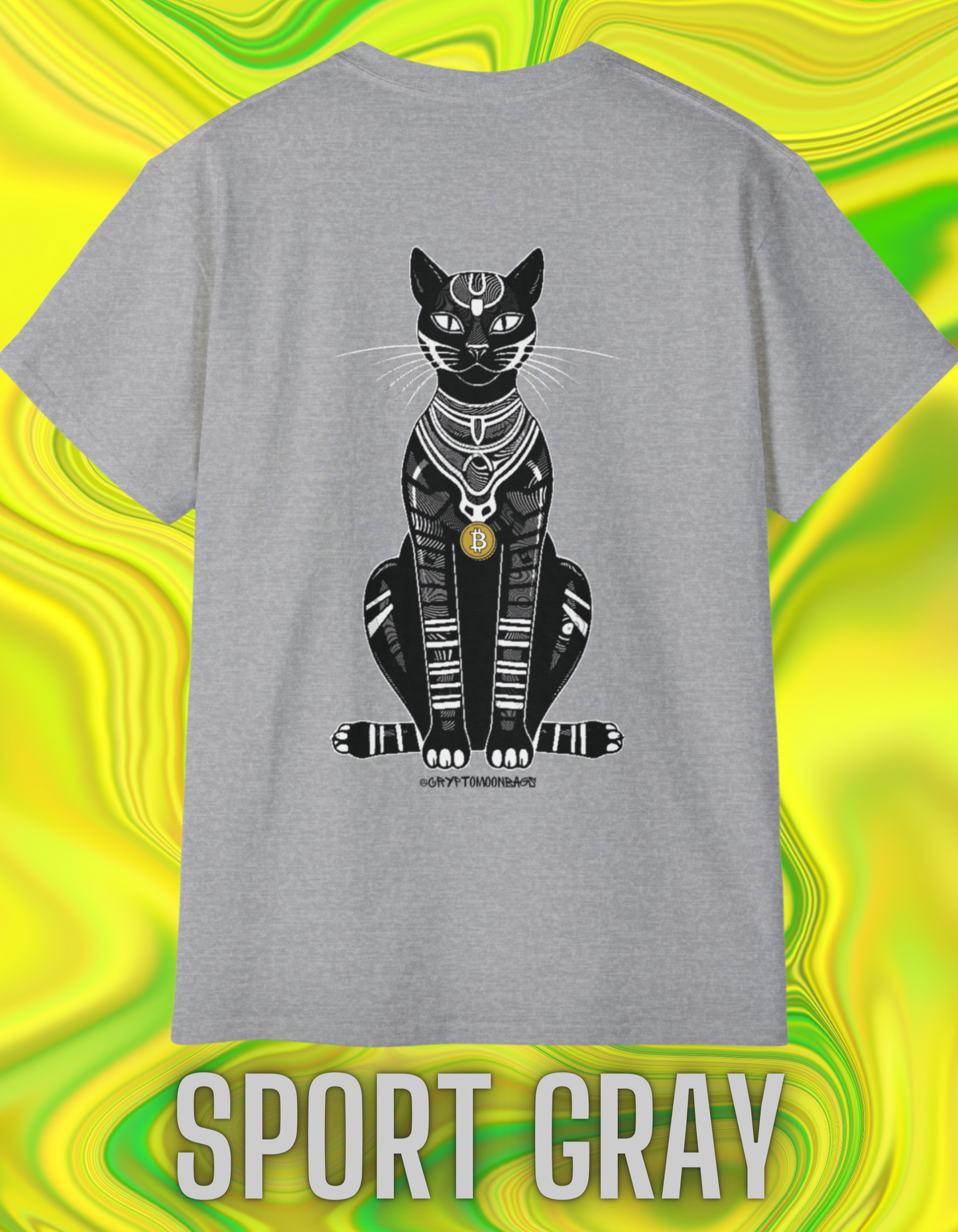 CRYPTO PHARAOH 005 - UNISEX COTTON T-SHIRT