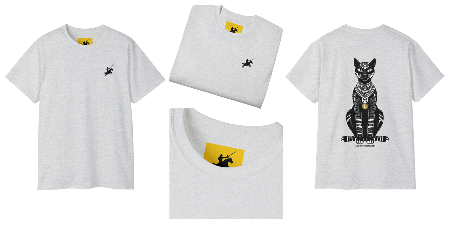 CRYPTO PHARAOH 005 - UNISEX COTTON T-SHIRT