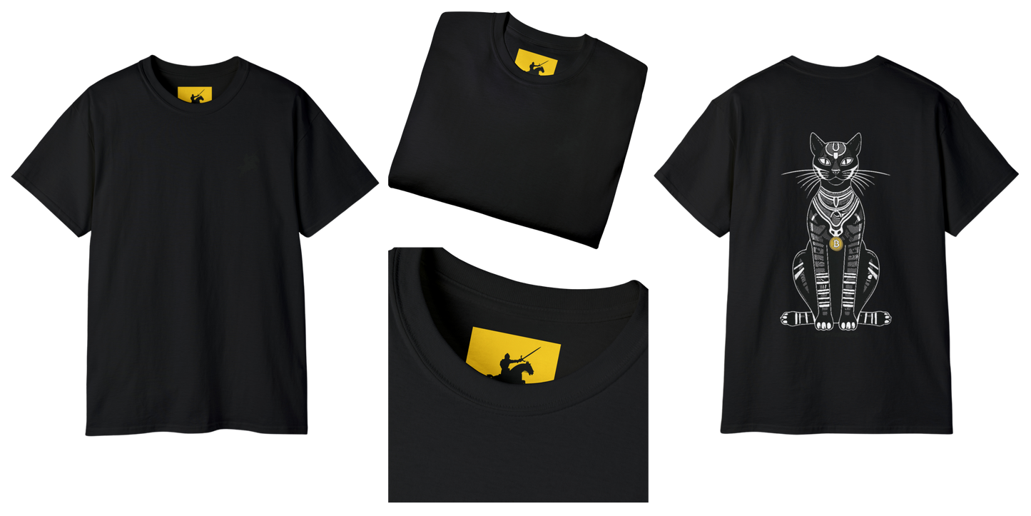 CRYPTO PHARAOH 005 - UNISEX COTTON T-SHIRT