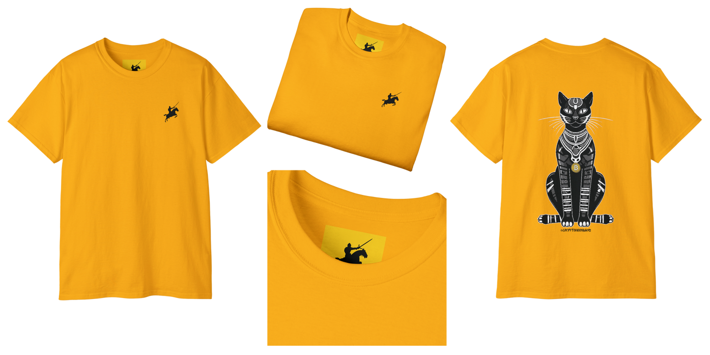 CRYPTO PHARAOH 005 - UNISEX COTTON T-SHIRT