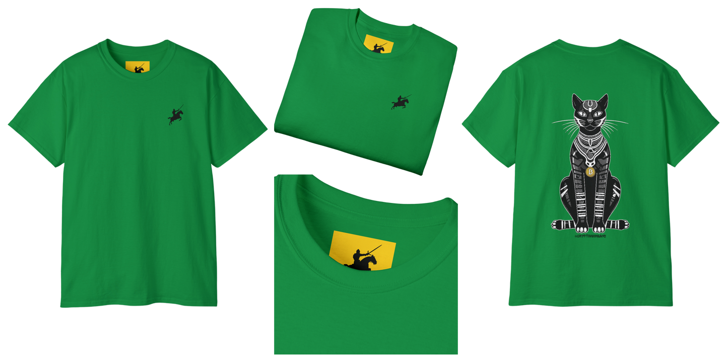 CRYPTO PHARAOH 005 - UNISEX COTTON T-SHIRT