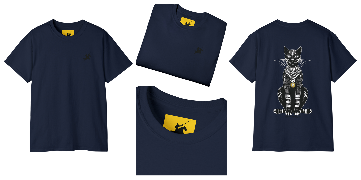CRYPTO PHARAOH 005 - UNISEX COTTON T-SHIRT
