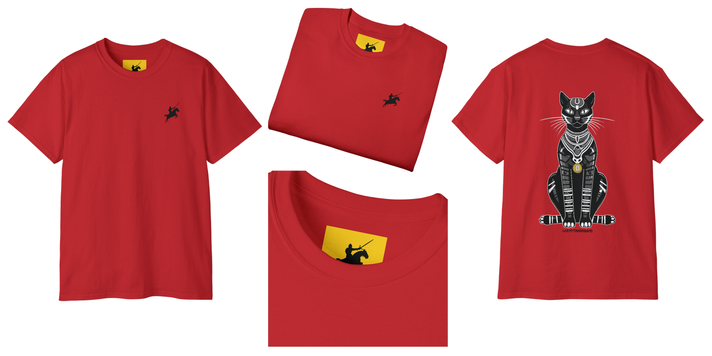 CRYPTO PHARAOH 005 - UNISEX COTTON T-SHIRT